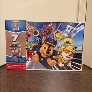 PAW Patrol Kids' Wood Puzzle Set